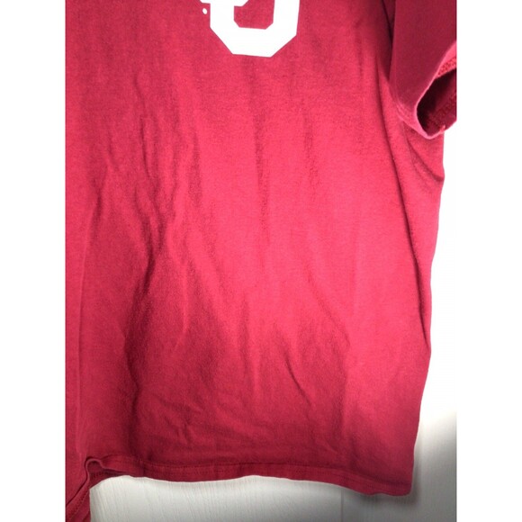 Oklahoma Sooners OU Boomer Sooner Wagon Large Red T-Shirt - Picture 7 of 15